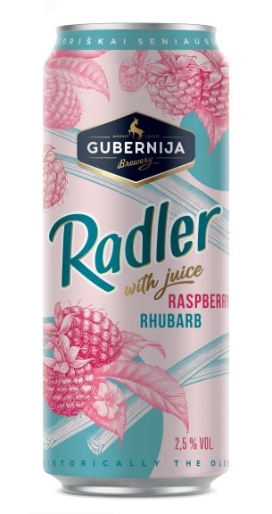 Photo for: Beer Cocktail Gubernija Raspberry & Rhubarb